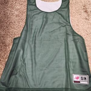 New balance green mesh Reversible jersey sz s/m